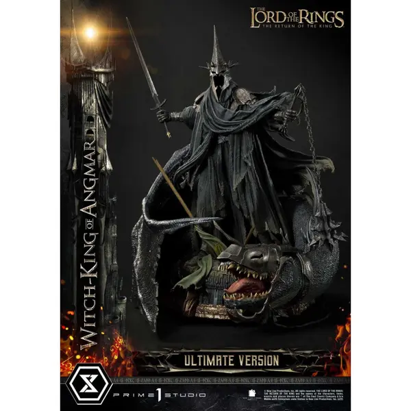 LE SEIGNEUR DES ANNEAUX Statue Le Roi-Sorcier d’Angmar Ultimate Version Prime 1 Studio