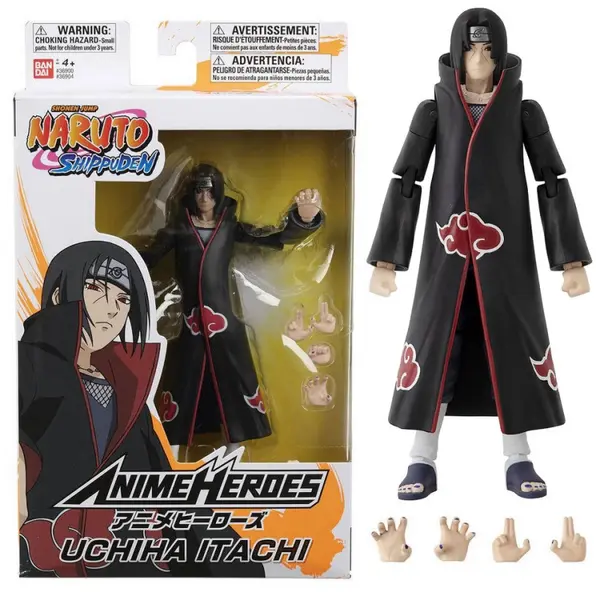 NARUTO Figurine Anime Heroes Uchiha Itachi Bandai