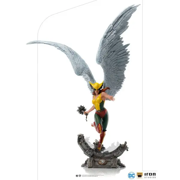 JUSTICE LEAGUE - HAWKGIRL 1-10 DELUXE ART SCALE RESINE