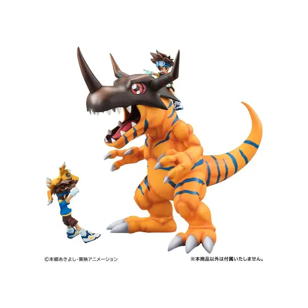 Digimon Adventure figurine PVC Precious G.E.M. Series Greymon & Taichi Yagami 25 cm (Repeat) Megahouse