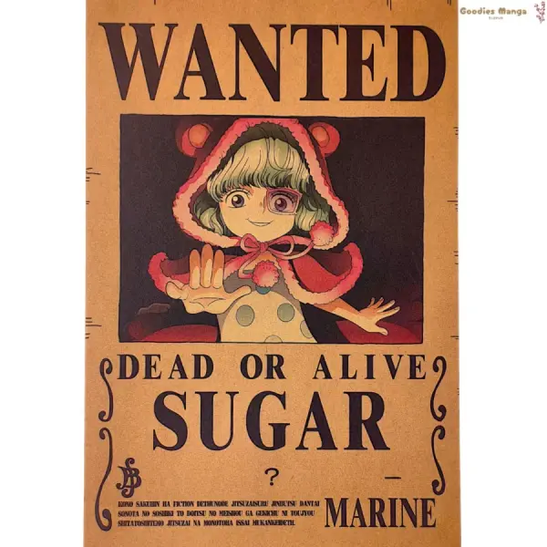 Acheter Affiche Sugar One Piece A3 | Goodies Manga