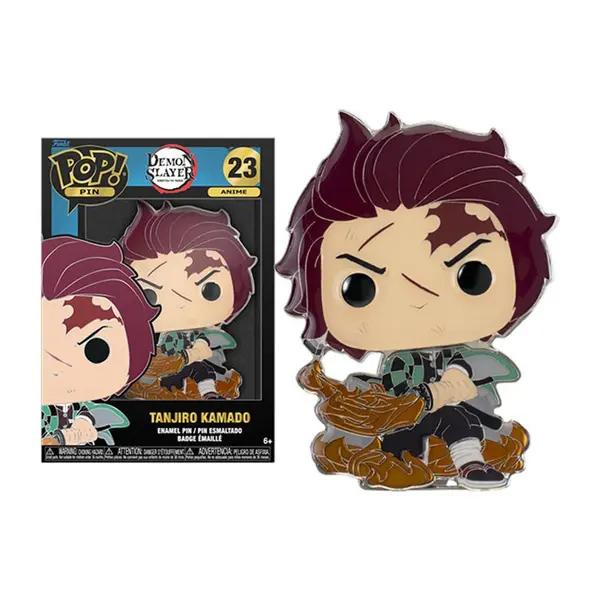 Pins Demon Slayer Kimetsu No Yaiba - Tanjiro Kamado Pop Pin 10cm