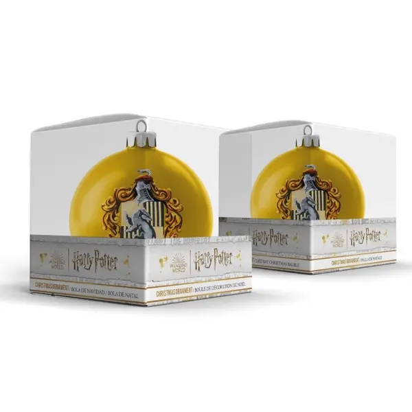 HARRY POTTER Boule de Noël Poufsouffle SD Toys