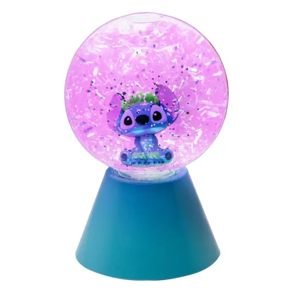 Lilo & Stitch - Lampe LED Stitch Glitter Ball 17 cm