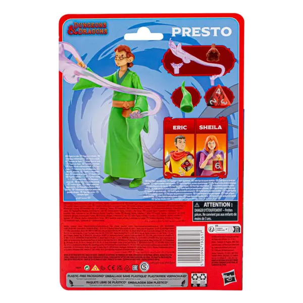 DONJONS ET DRAGONS Figurine Presto Cartoon Classics Hasbro