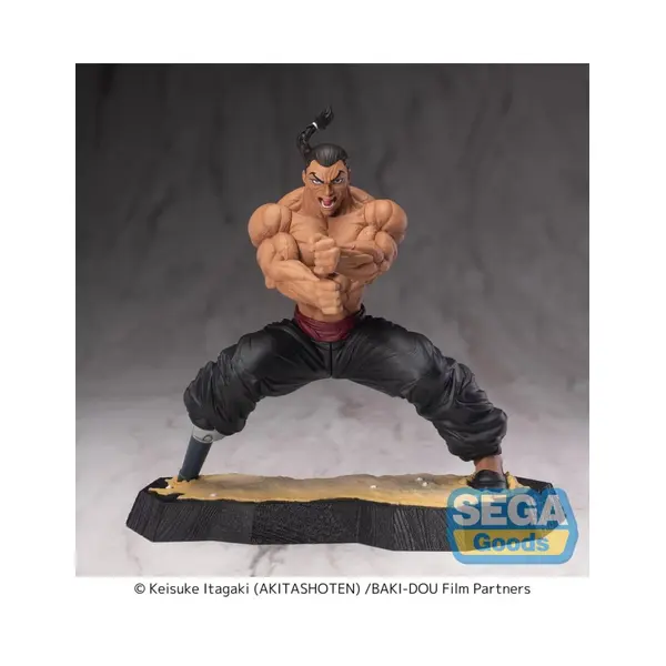 Sega - Baki-Dou - figurine Luminasta Kaioh Retsu