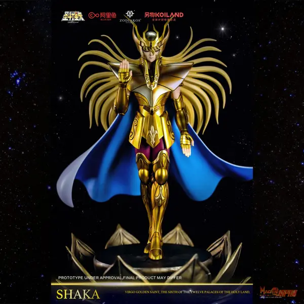 SAINT SEIYA Statue Virgo Shaka Version C Zodiakos Studio