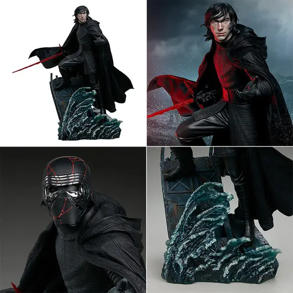 STAR WARS Episode IX Statue Kylo Ren Premium Format Sideshow