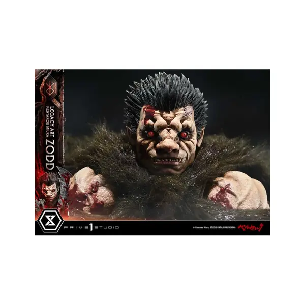 Berserk Legacy Art "Kentarou Miura" Statue 1/4 Zodd DX Bonus Version 88 cm Prime 1 Studio