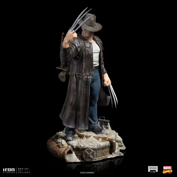 X-MEN Statue Old Man Logan Wolverine 50th Anniversary Art Scale Iron Studios