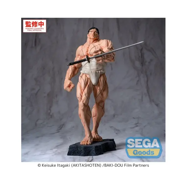 Baki-Dou Luminasta figurine PVC Kaoru Hanayama 23 cm Sega