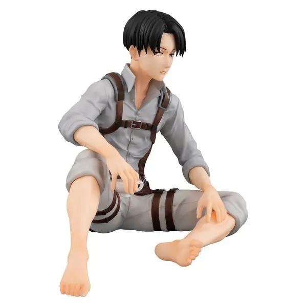 Attack on Titan figurine PVC G.E.M. Series Squad Captain Levi Palm Size 9 cm Megahouse