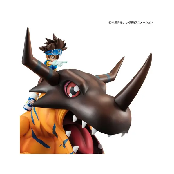 Digimon Adventure figurine PVC Precious G.E.M. Series Greymon & Taichi Yagami 25 cm (Repeat) Megahouse