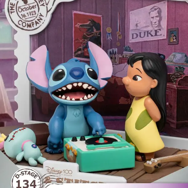 DISNEY Diorama D-Stage Disney 100 Years Stitch & Lilo Beast Kingdom