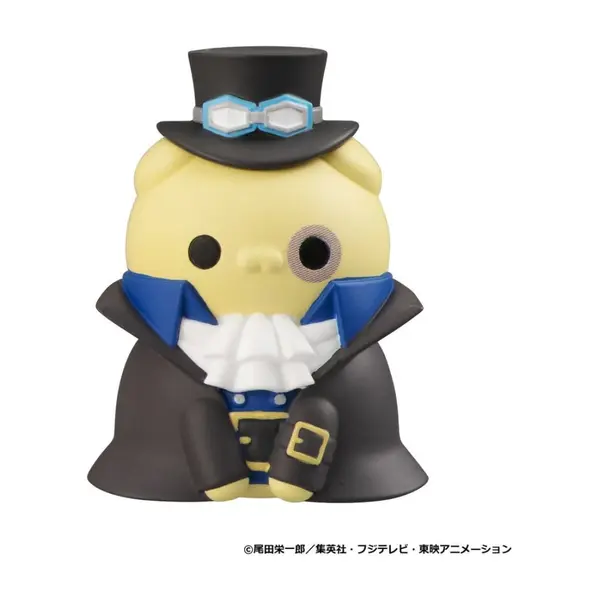 One Piece figurines mini Mega Cat Project NyanPieceNyan! I'm gonna be king of Paw-rates!! (8) (Repeat) Megahouse