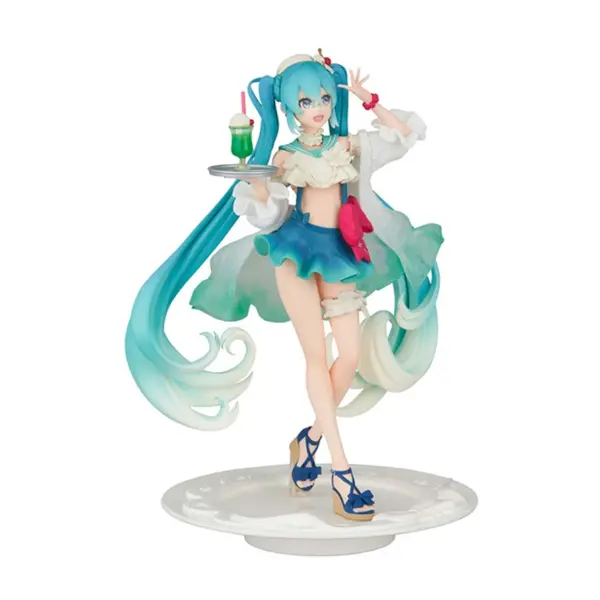 Figurine vocaloid - Hatsune Melon Soda Float Sweets Sweets 18cm