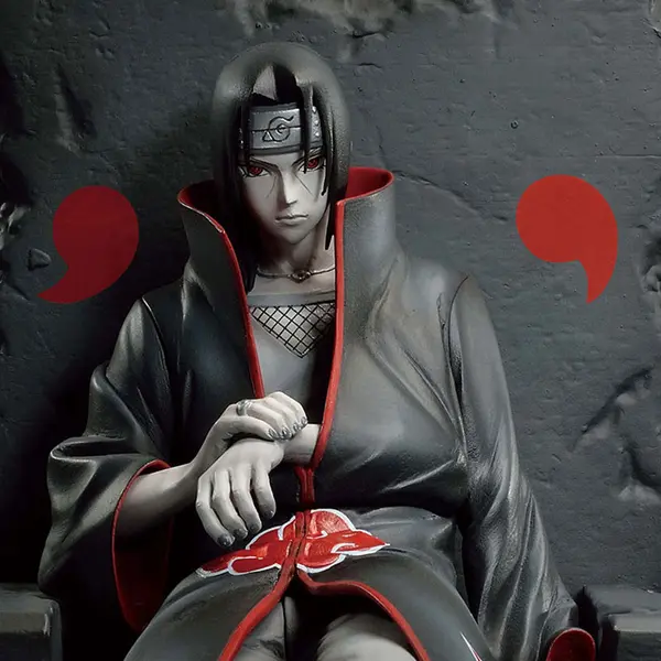 NARUTO SHIPPUDEN Figurine Uchiha Itachi Dioramatic The Brush Tones Banpresto