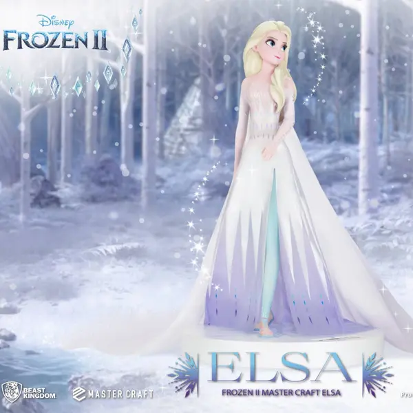 LA REINE DES NEIGES 2 Statue Master Craft Elsa Beast Kingdom