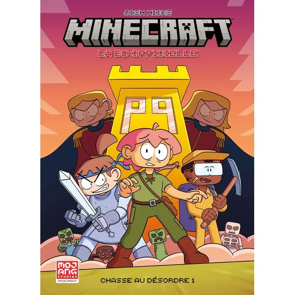 MINECRAFT LA BD OFFICIELLE T01 : CHASSE AU DESORDRE