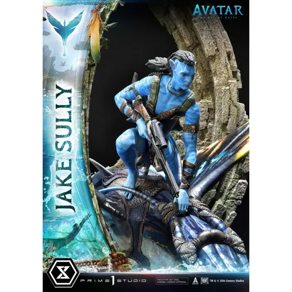 AVATAR The Way of Water Statue Jake Sully Prime 1 Studio