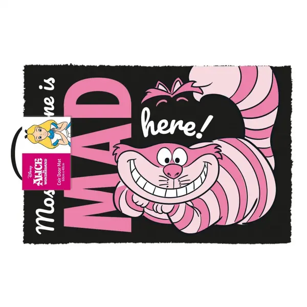 ALICE AU PAYS DES MERVEILLES Paillasson Cheshire Cat Pyramid