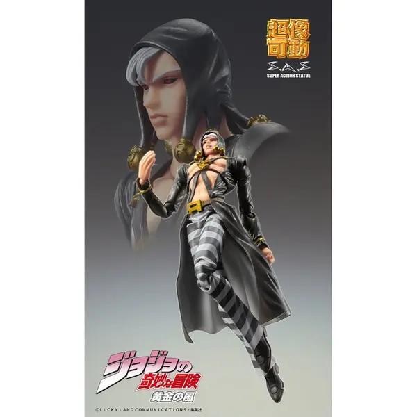Medicos Entertainment - JoJo's Bizarre Adventure: Golden Wind - figurine Risotto Nero