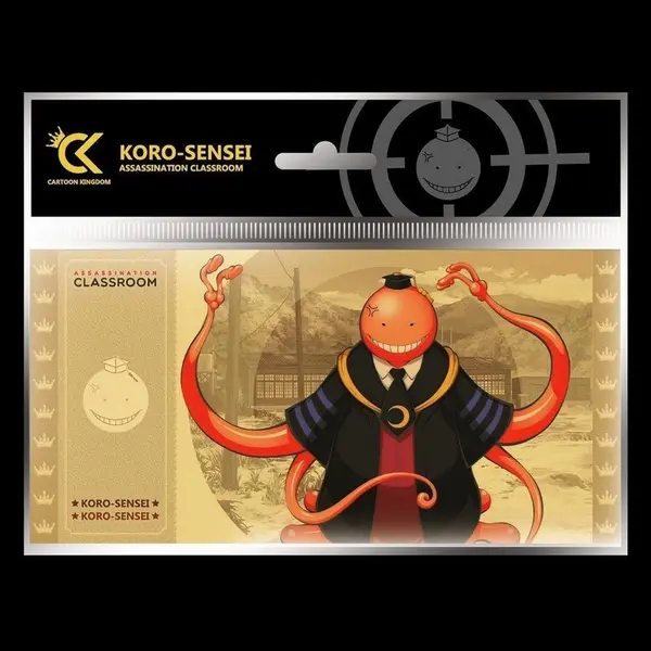 Assassination Classroom - Ticket D Or Koro Sensei Rouge