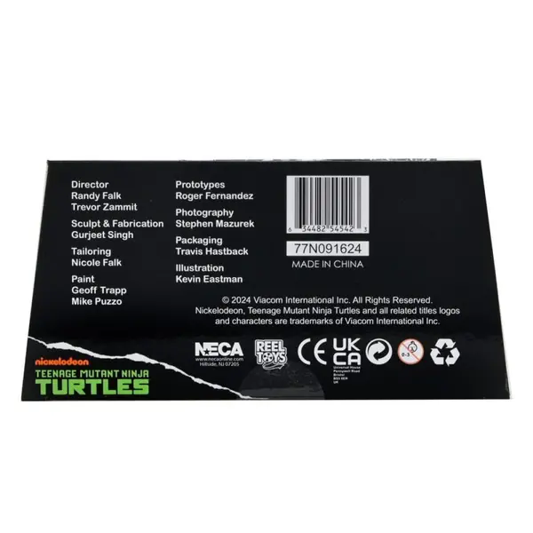 Les Tortues Ninja - Figurine Foot Assassin Black and White 18 cm