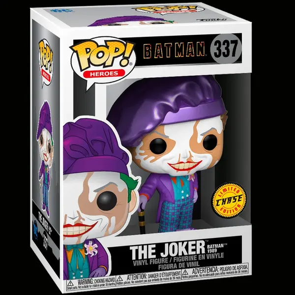 BATMAN Figurine The Joker 1989 Chase POP! Funko