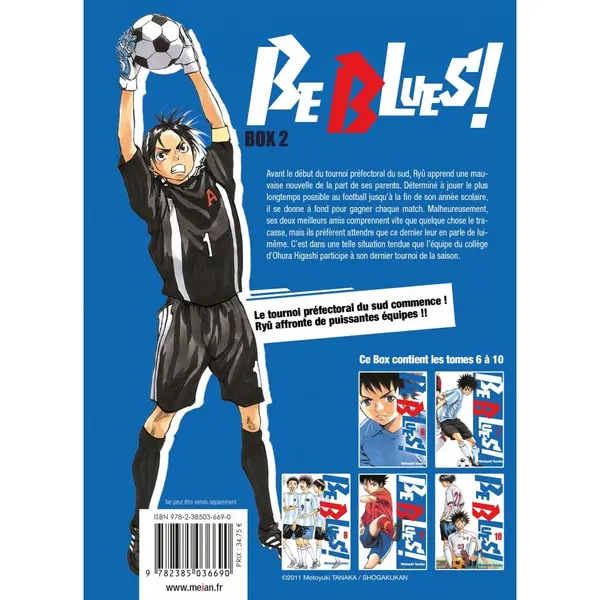 Be Blues! - Partie 2 (Tomes 6 à 10 ) - Coffret 5 mangas