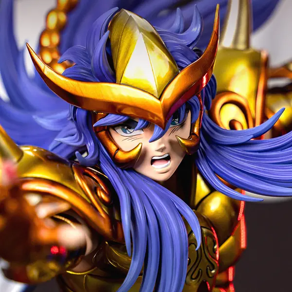 SAINT SEIYA Statue Scorpio Milo Zodiakos Studio