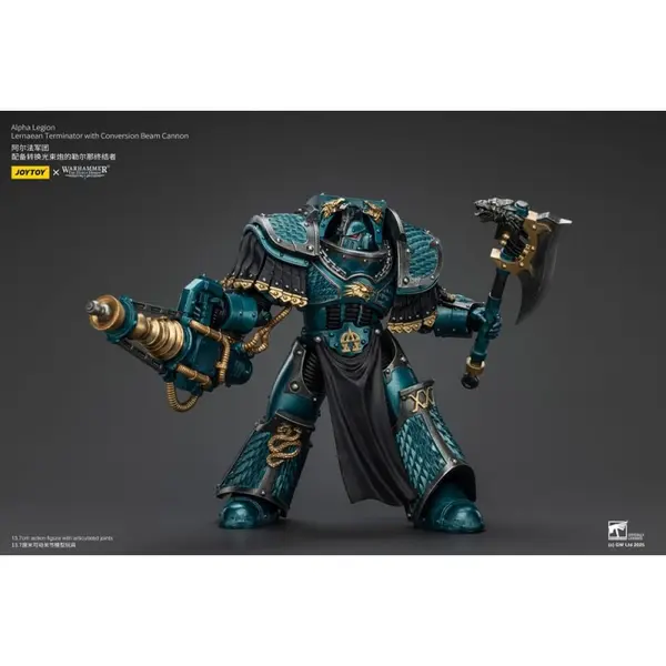 Warhammer The Horus Heresy - Figurine Alpha Legion Lernaean Terminator avec Conversion Beam Cannon 20 cm