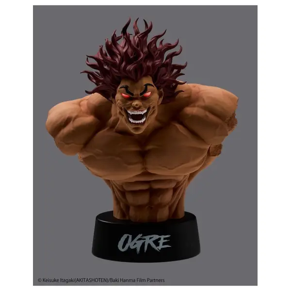Baki buste Taito Kuji Hanma Yujiro 16 cm Taito