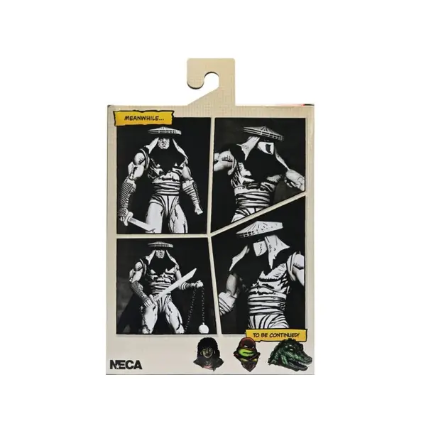 Les Tortues Ninja - Figurine Foot Assassin Black and White 18 cm