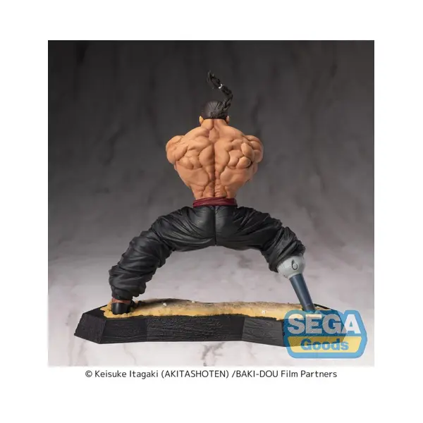Sega - Baki-Dou - figurine Luminasta Kaioh Retsu