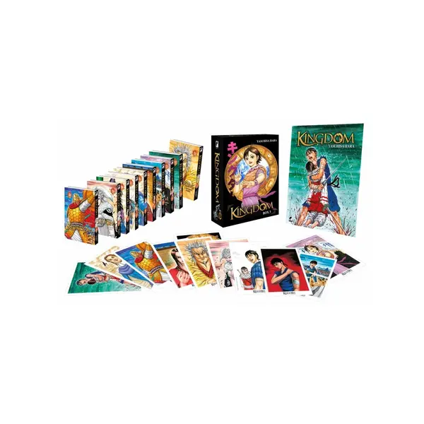 Kingdom - Partie 3 - Coffret Collector (tomes 21 à 30)