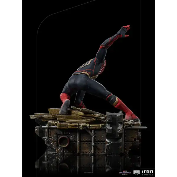 SPIDER MAN No Way Home Statue Spider Man Peter 1 BDS Art Scale Deluxe Iron Studios