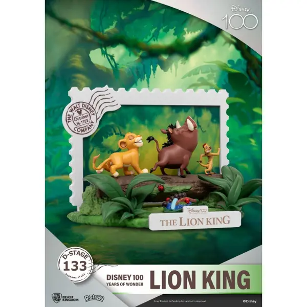 DISNEY Diorama D-Stage Disney 100 Years Lion King Beast Kingdom