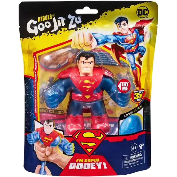 ARMOURED SUPERMAN HEROES OF GOO JIT ZU DC 6 CM