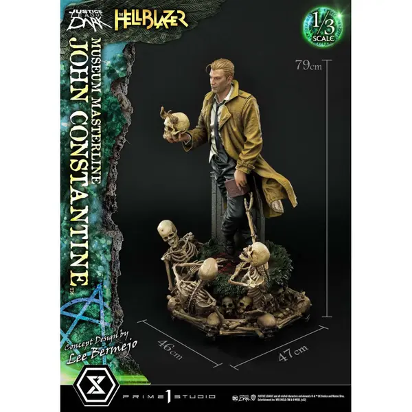 DC COMICS Hellblazer Statue John Constantine Deluxe Bonus Version Prime 1 Studio