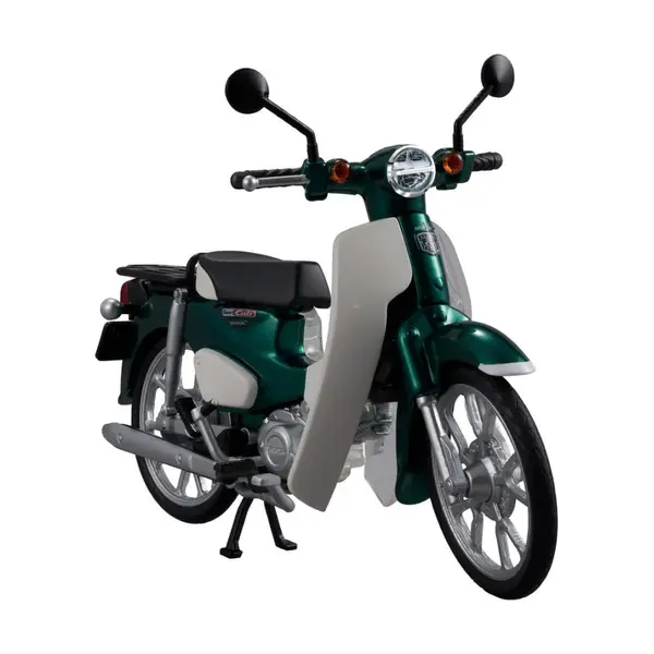 Honda Plastic Model Kit Kaitanics Super Cub 110 Tasmania Green Metallic Megahouse