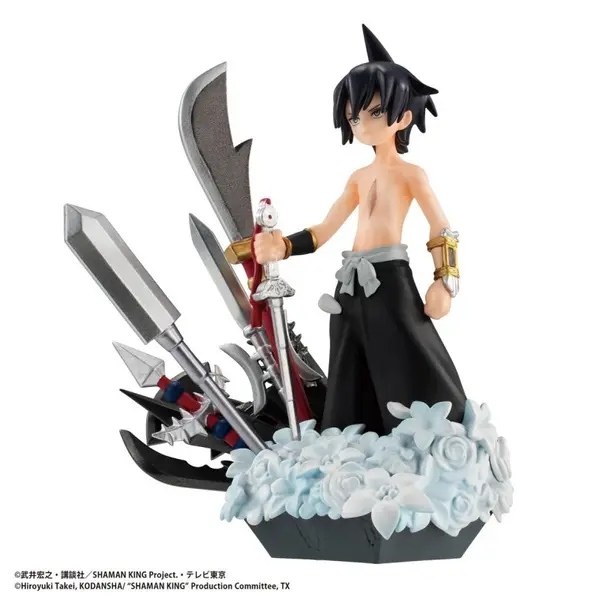 Shaman King - Pack Figurines Shaman King Petitrama Series Over Soul Box