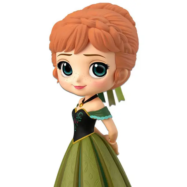 FROZEN Figurine Anna Conoration Style Q Posket Banpresto