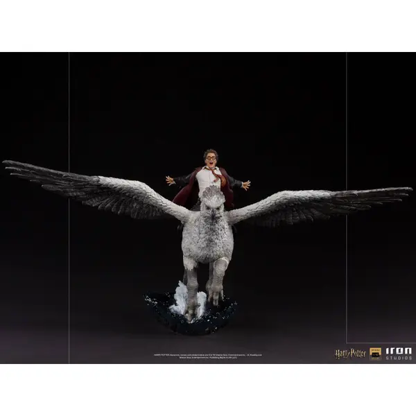 HARRY POTTER Statue Deluxe Art Scale Harry & Buck Iron Studios