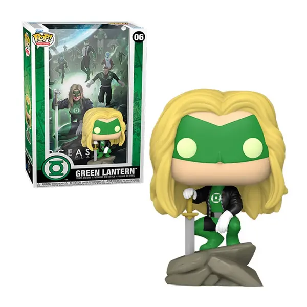 Figurine DC Comic - Green Lantern Comic Cover Pop 10cm