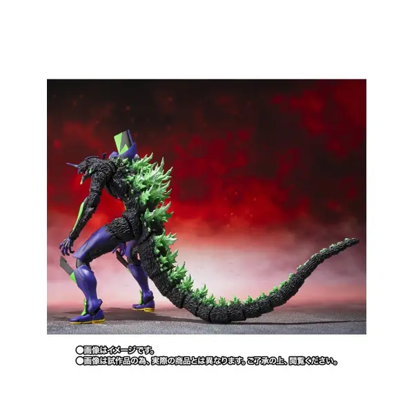 Evangelion figurine S.H.MonsterArts Test Type-01 "G" Awakening Form 15 cm Bandai