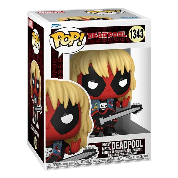 DEADPOOL METAL BAND PARODY POP VINYL FIGURINE 9 CM