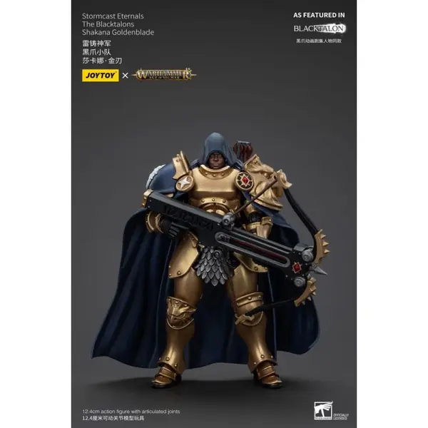 Warhammer Age of Sigmar - Figurine Stormcast Eternals The Blacktalons Shakana Goldenblade 20 cm