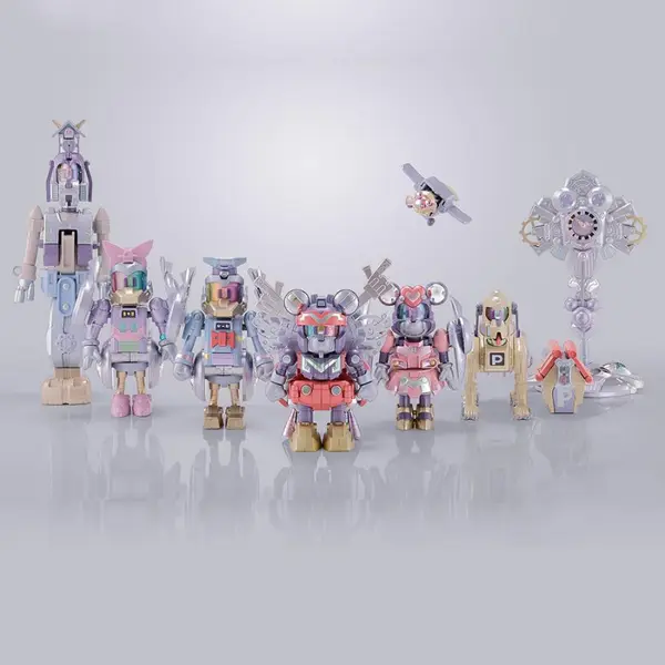 DISNEY Figurine Super Magical Combined King Robo Mickey & Friends Disney 100 Years of Wonder Chogokin Bandai