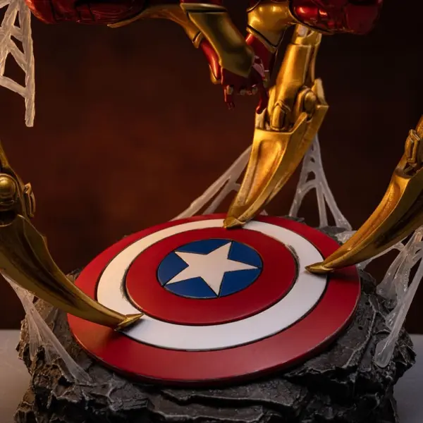 Marvel - Statuette Art Scale Deluxe 1/10 Spider-man Iron Armor Comics (CCXP Exclusive 2024) 24 cm
